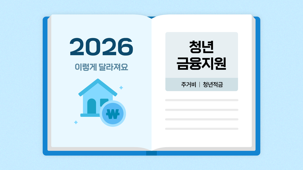 2026년 청년 금융지원 제도